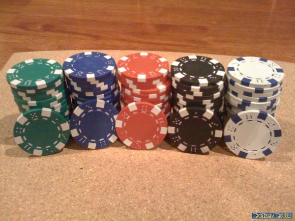 Dice Poker Chips (Metal Insert)