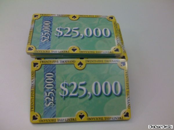 $25,000 Monte Carlo Plaques